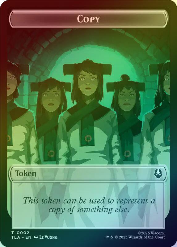 Clue (014) // Copy (002) Token (Foil) (TTLA)