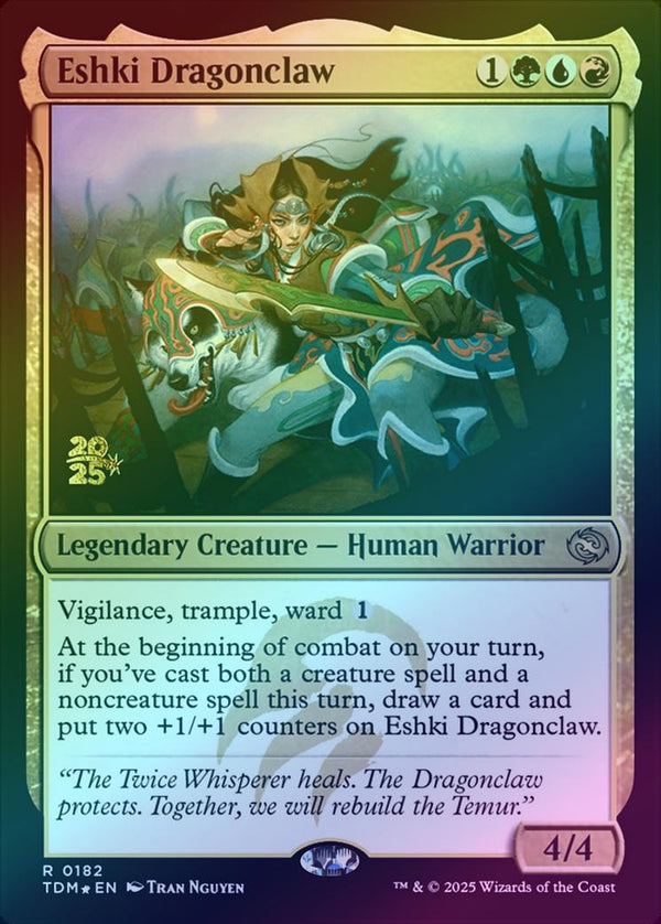 Eshki Dragonclaw - Prerelease Promo (Foil) (PTDM)