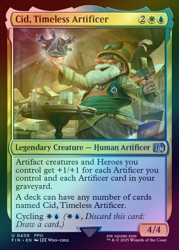 Cid, Timeless Artificer (408) (Foil) (FIN)