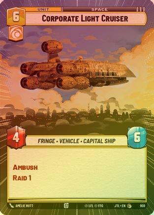 Corporate Light Cruiser (Hyperspace) - 959 - Common (Foil)
