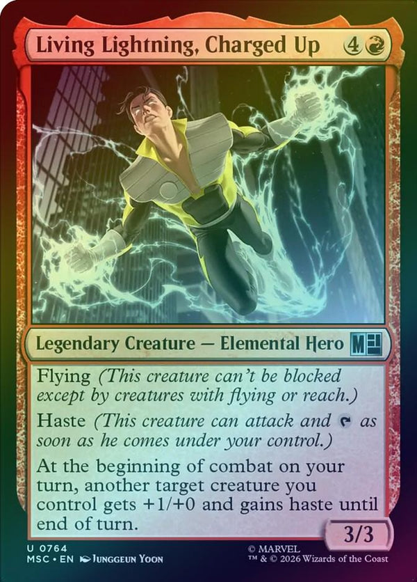 Living Lightning, Charged Up (Foil) (MSC)