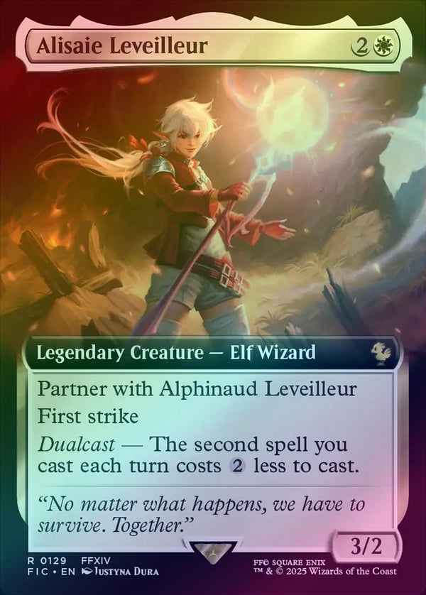 Alisaie Leveilleur - Extended Art (Foil) (FIC)