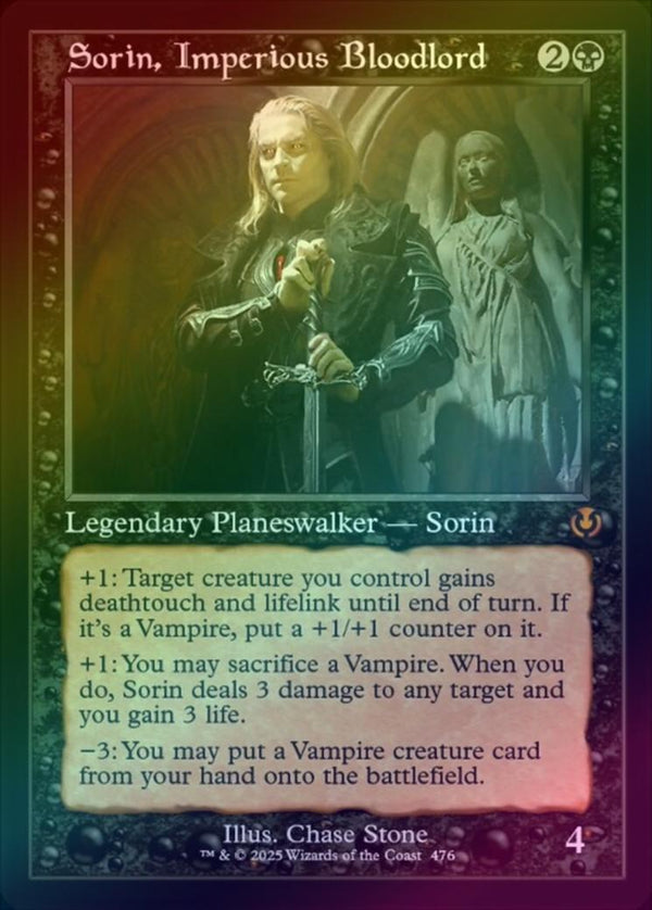Sorin, Imperious Bloodlord - Retro Frame (Foil) (INR)