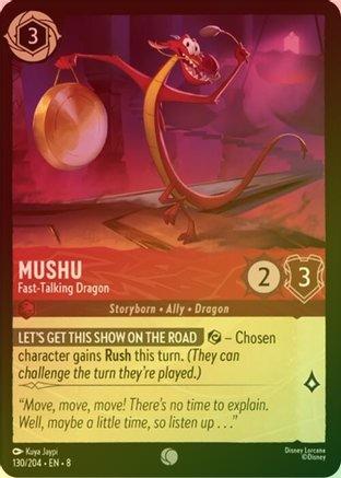 Mushu (Fast-Talking Dragon) - 130/204 - Common (Foil)
