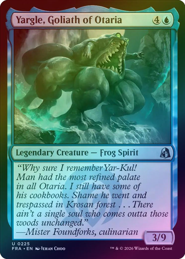 Yargle, Goliath of Otaria (Foil) (FRA)
