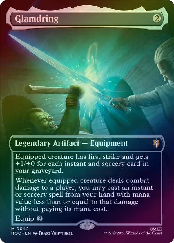 Glamdring - Borderless (Foil) (HOC)