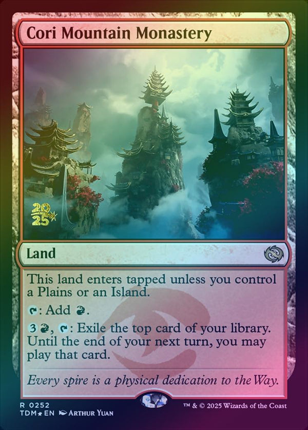 Cori Mountain Monastery - Prerelease Promo (Foil) (PTDM)