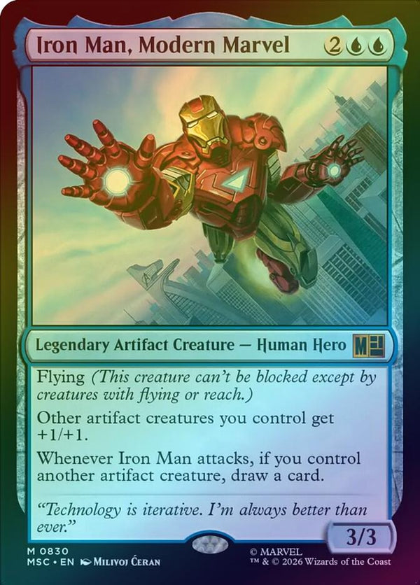 Iron Man, Modern Marvel (Foil) (MSC)