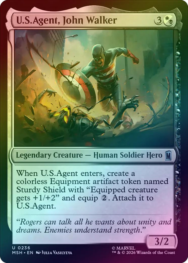 U.S.Agent, John Walker (Foil) (MSH) (Pre-Order)