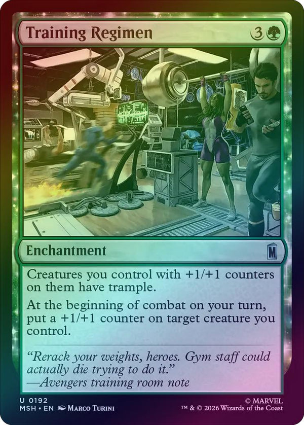Training Regimen (Foil) (MSH) (Pre-Order)