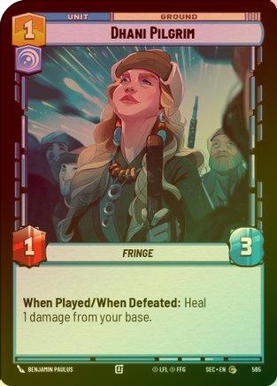 Dhani Pilgrim (Foil) - 565 - Common (Foil)