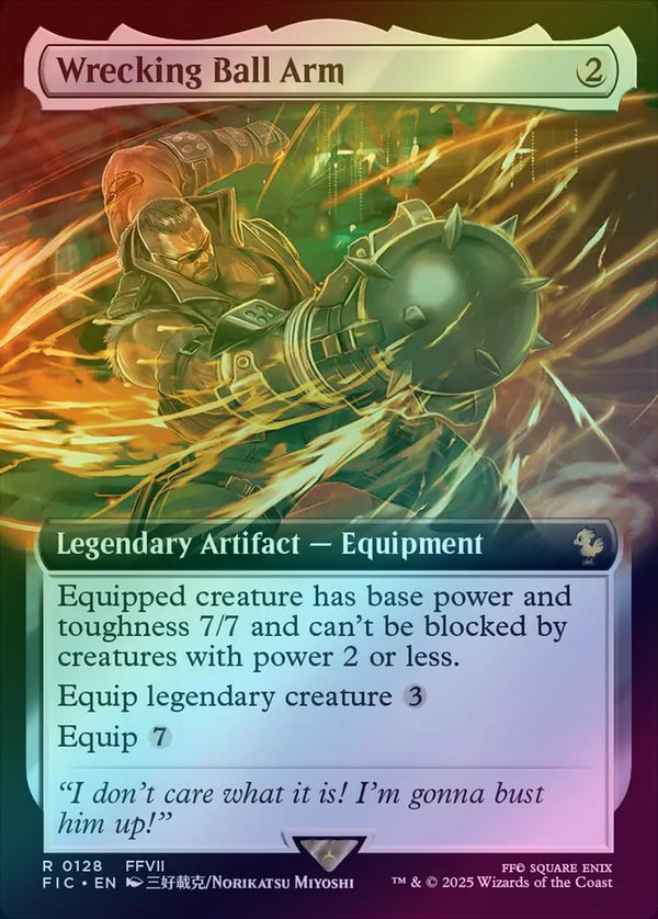 Wrecking Ball Arm - Extended Art (Foil) (FIC)