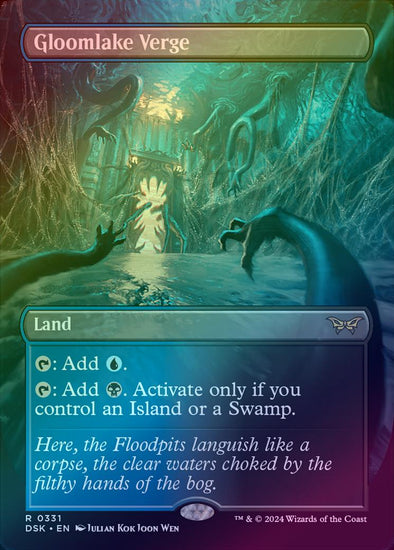 Gloomlake Verge - Borderless (Foil) (DSK)