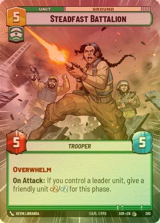 Steadfast Battalion (Hyperspace) - 380 - Common (Foil)