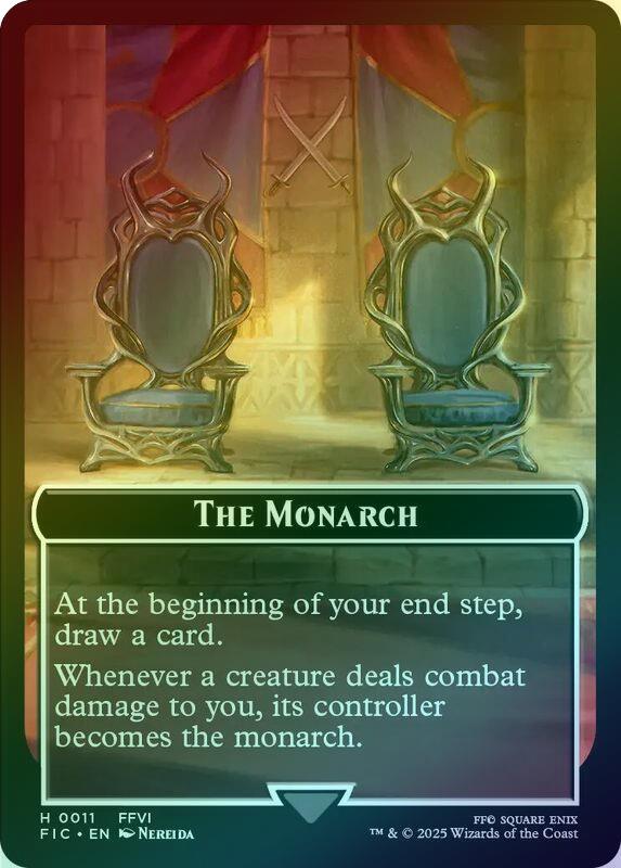 The Blackjack // The Monarch Token (Surge Foil) (TFIC)