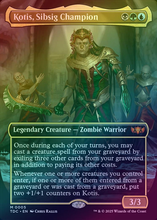 Kotis, Sibsig Champion - Borderless (Foil) (TDC)