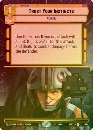 Trust Your Instincts (Hyperspace) - 961 - Rare (Foil)