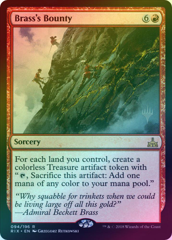 Brass's Bounty - Promo Pack (Foil) (PRIX)