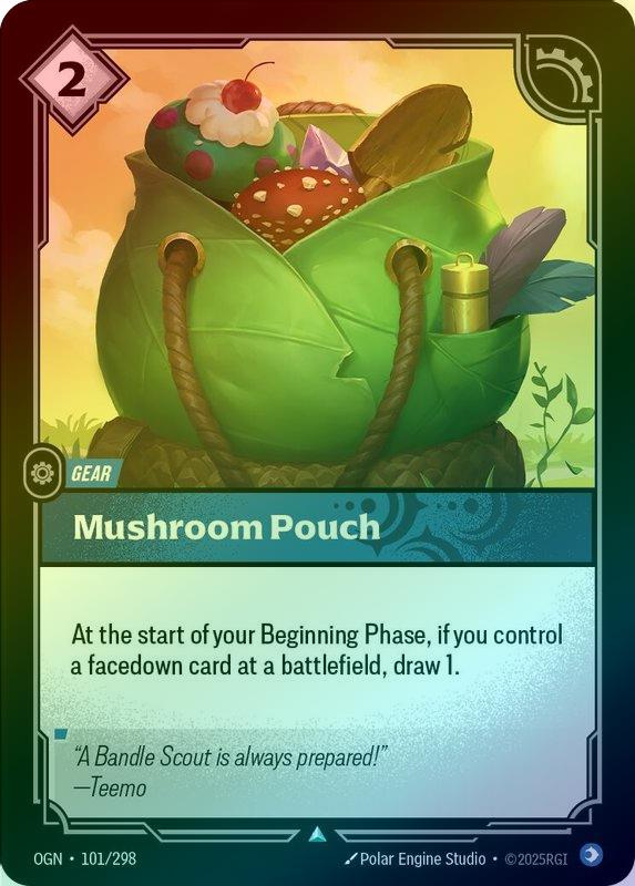 Mushroom Pouch - 101/298 - Uncommon (Foil)