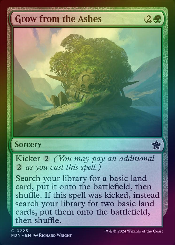 Grow from the Ashes (Foil) (FDN)