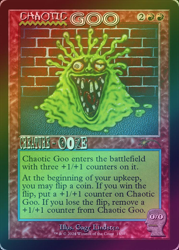 Chaotic Goo - Brain Dead: Creatures (Rainbow Foil) (SLD)