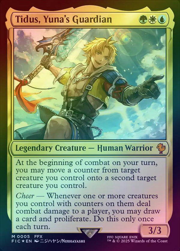 Tidus, Yuna's Guardian (Foil) (FIC)