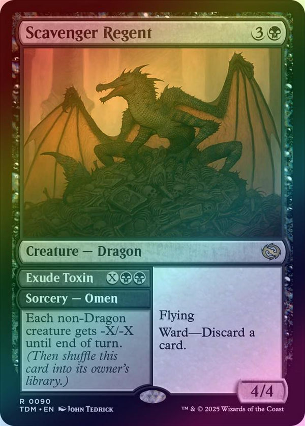 Scavenger Regent // Exude Toxin (Foil) (TDM)