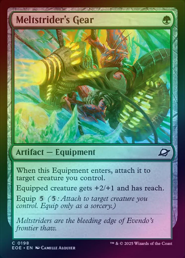 Meltstrider's Gear (Foil) (EOE)