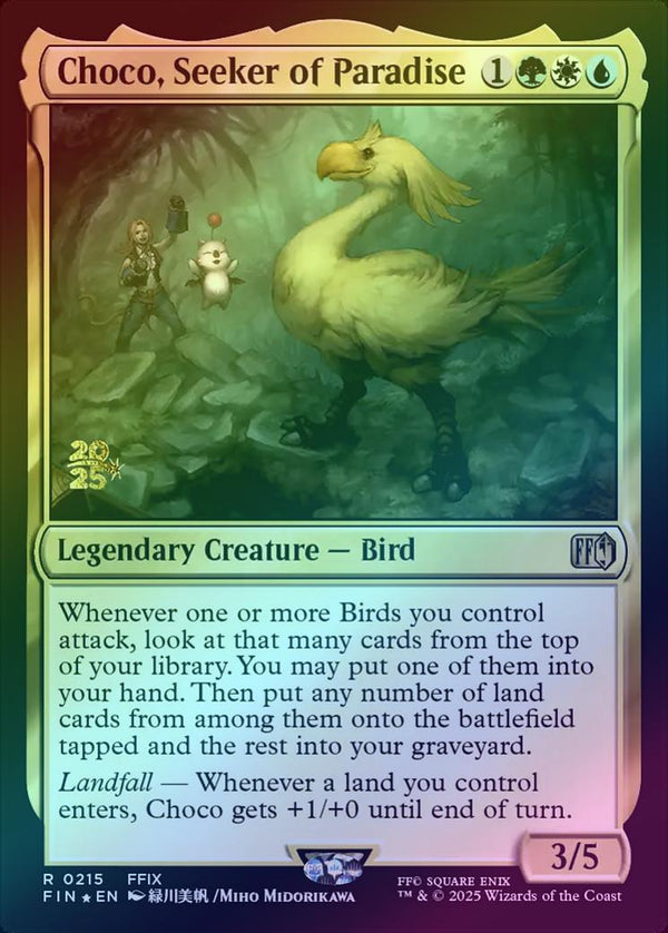 Choco, Seeker of Paradise - Prerelease Promo (Foil) (PFIN)