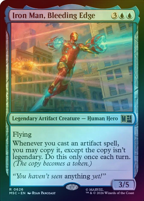 Iron Man, Bleeding Edge (Foil) (MSC)