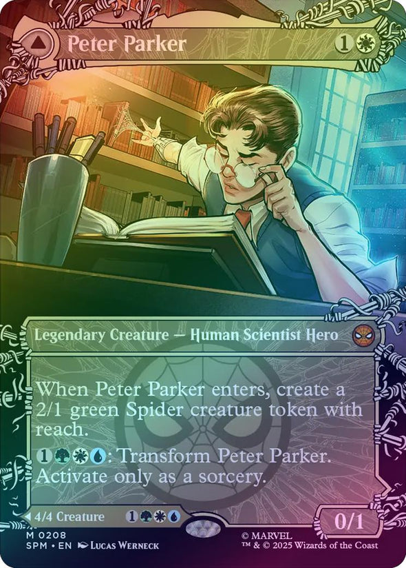 Peter Parker // Amazing Spider-Man - Borderless Web-Slinger (Foil) (SPM)
