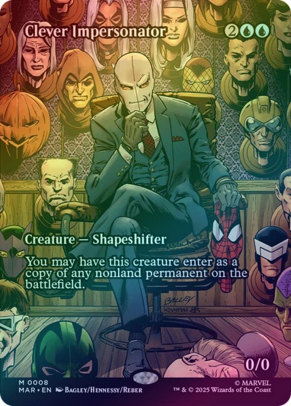 Clever Impersonator - Source Material Showcase (Foil) (MAR)