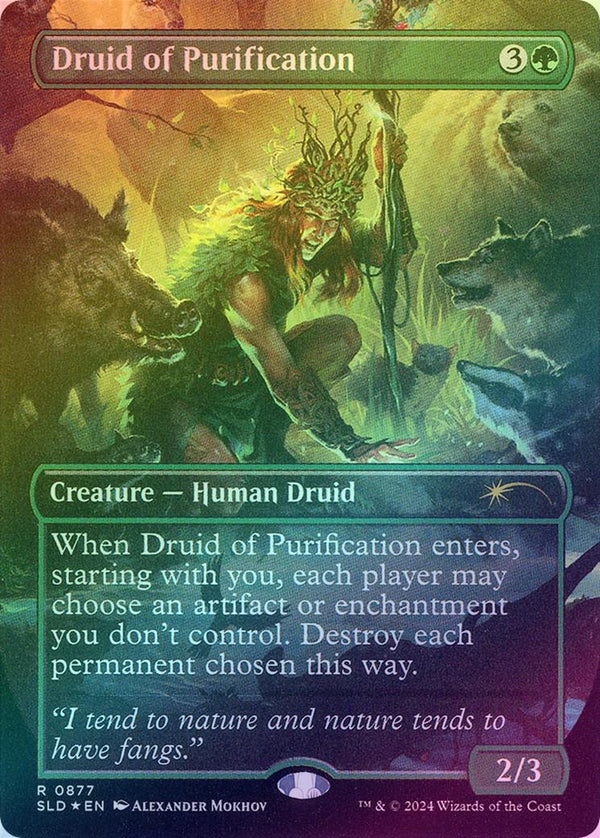 Druid of Purification - D&D 50th Anniversary (Foil) (SLD)