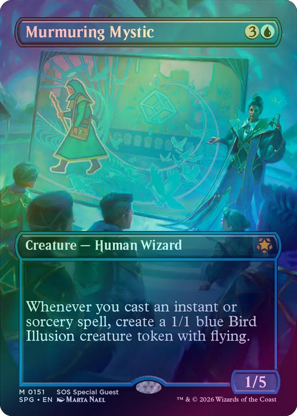 Murmuring Mystic - Borderless (Foil) (SPG)