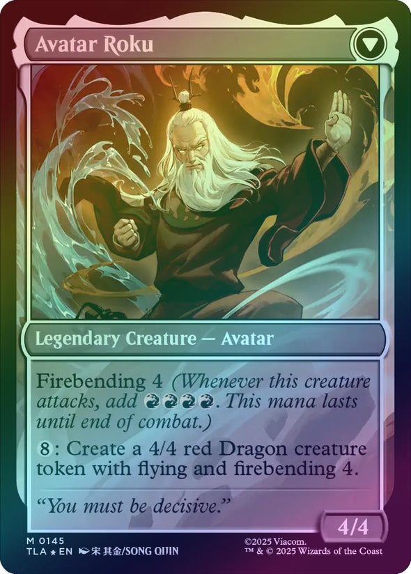 The Legend of Roku // Avatar Roku - Prerelease Promo (Foil) (PTLA)
