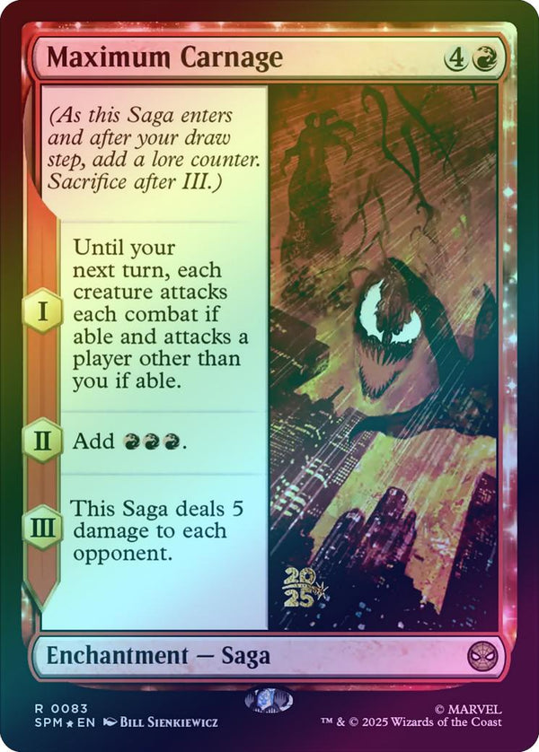 Maximum Carnage - Prerelease Promo (Foil) (PSPM)
