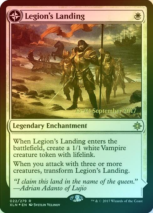 Legion's Landing // Adanto, the First Fort - Prerelease Promo (Foil) (PXLN)