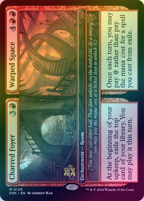 Charred Foyer // Warped Space - Prerelease Promo (Foil) (PDSK)
