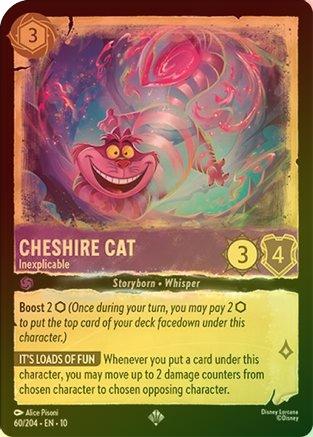 Cheshire Cat (Inexplicable) - 60/204 - Super Rare (Foil)