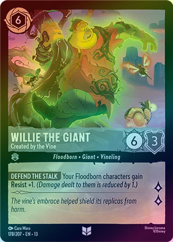 Willie the Giant (Created by the Vine) - 178/207 - Uncommon (Foil)