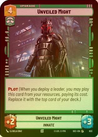 Unveiled Might (Foil) - 633 - Common (Foil)