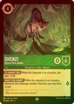 Shenzi (Hyena Pack Leader) - 85//204 - Super Rare (Foil)