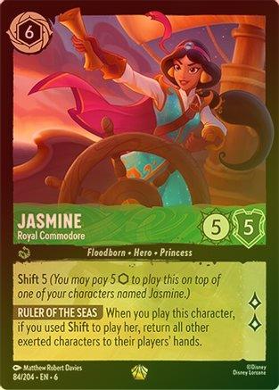Jasmine (Royal Commodore) - 84/204 - Legendary (Foil)