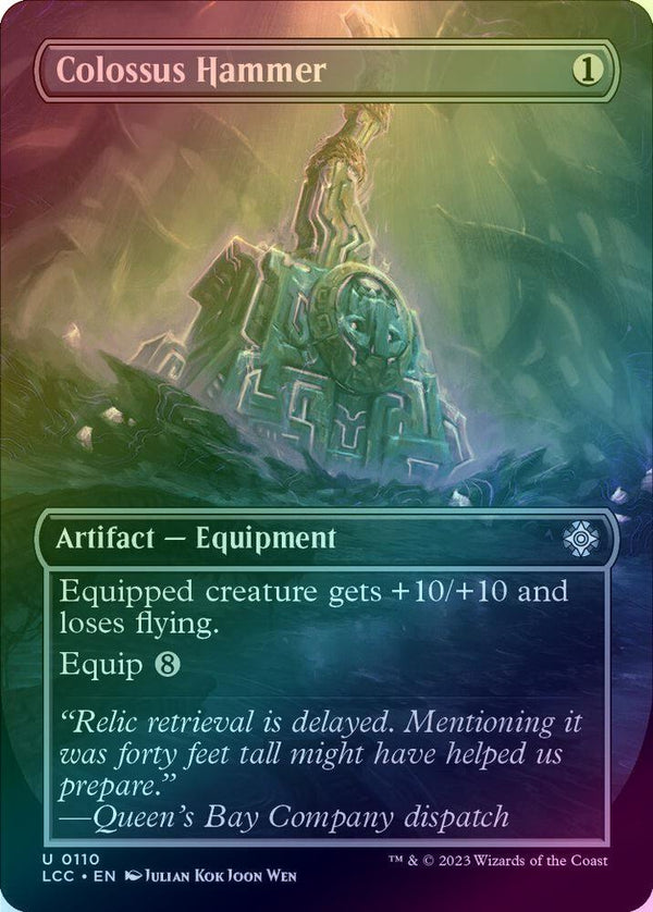 Colossus Hammer - Borderless (Foil) (LCC)
