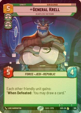 General Krell - Heartless Tactician (Hyperspace) - 369 - Rare (Foil)