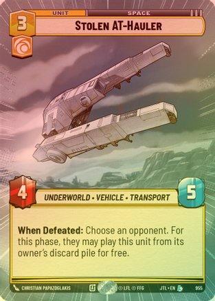 Stolen AT-Hauler (Hyperspace) - 955 - Legendary (Foil)