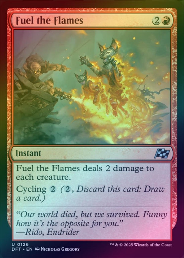 Fuel the Flames (Foil) (DFT)