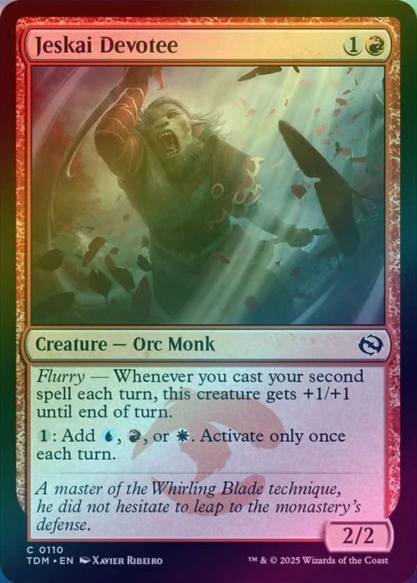 Jeskai Devotee (Foil) (TDM)