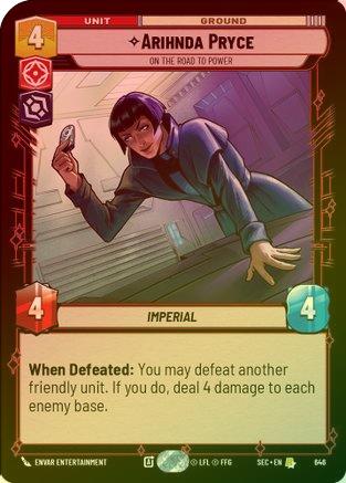 Arihnda Pryce - On the Road to Power (Foil) - 646 - Rare (Foil)