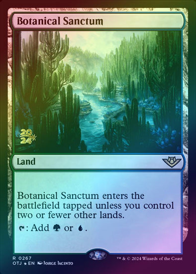 Botanical Sanctum - Prerelease Promo (Foil) (POTJ)